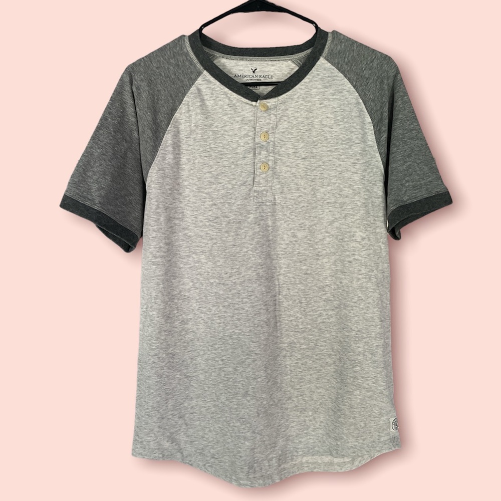 American Eagle Henley T-Shirt